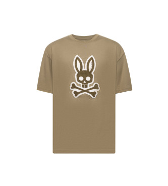 Psycho Bunny Ryder Extra Large T-shirt brown greenish brown