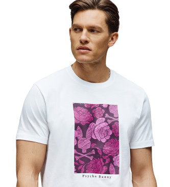 Psycho Bunny T-shirt Rose white