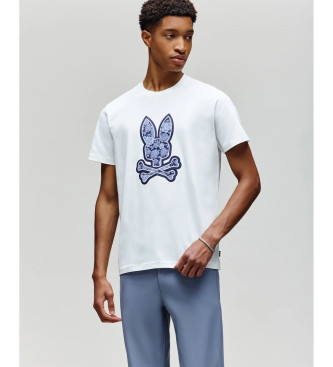 Psycho Bunny T-shirt Rowen branca