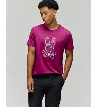 Psycho Bunny Rowen T-shirt rosa