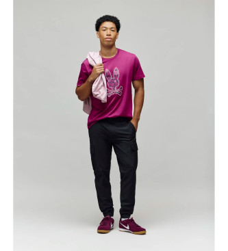Psycho Bunny Rowen T-shirt rosa