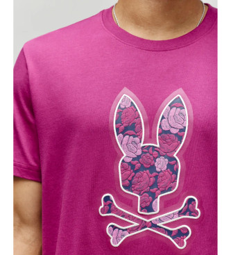 Psycho Bunny Rowen T-shirt rosa