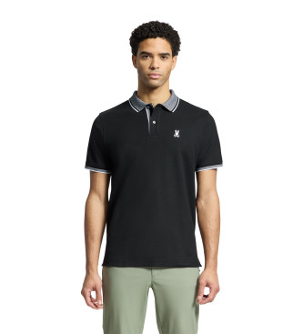 Psycho Bunny Short sleeve polo shirt black