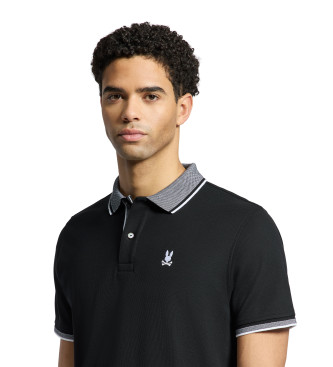 Psycho Bunny Short sleeve polo shirt black