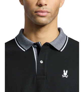 Psycho Bunny Short sleeve polo shirt black