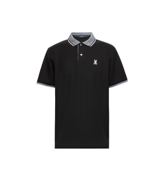 Psycho Bunny Short sleeve polo shirt black