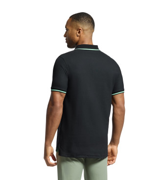 Psycho Bunny Polo  manches courtes Stirling Pique noir
