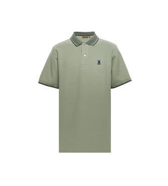 Psycho Bunny Kortrmet grn poloshirt