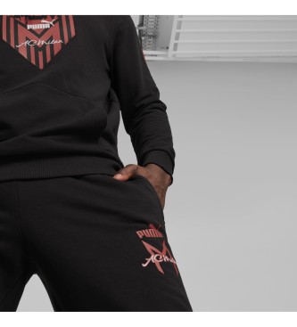Puma Spodnie dresowe AC Milan Ftblicons czarne