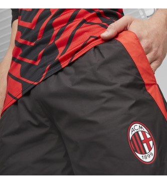 Puma Pantaloni in tessuto nero dell'AC Milan