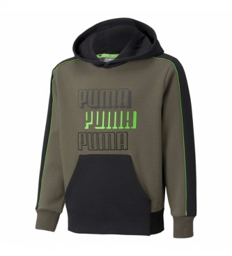 Puma Sweat-shirt vert Alpha