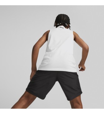Puma T-shirt de basket-ball blanc