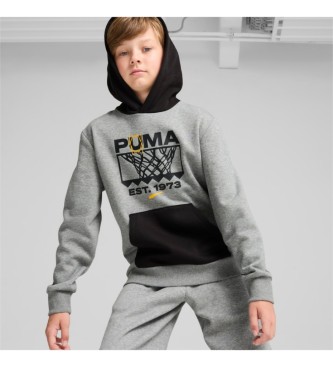 Puma Felpa Basket Winnings S grigia