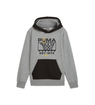 Puma Felpa Basket Winnings S grigia