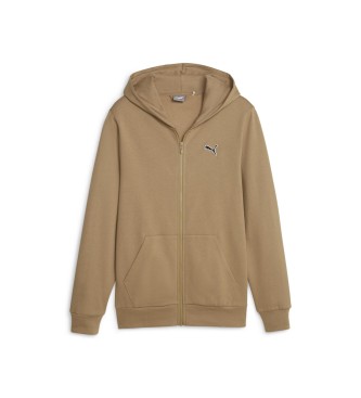 Puma Better Essentials brun sweatshirt med lynls