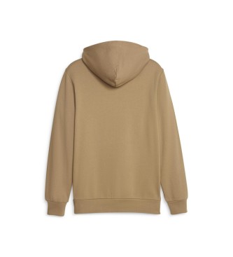 Puma Better Essentials brown zipped sweatshirt