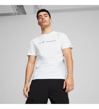 Puma T-shirt avec logo BMW blanc