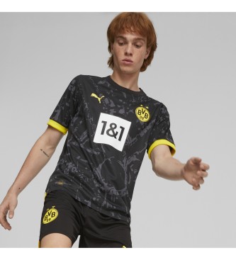 Puma Koszulka wyjazdowa Borussia Dortmund 23/24 czarna