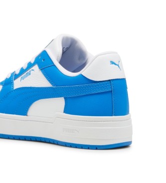 CA Pro Classic leather shoes white blue