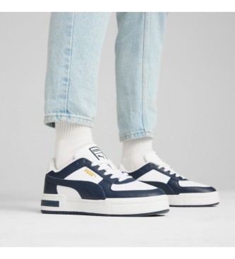 Puma CA Pro Classic leather shoes white, navy