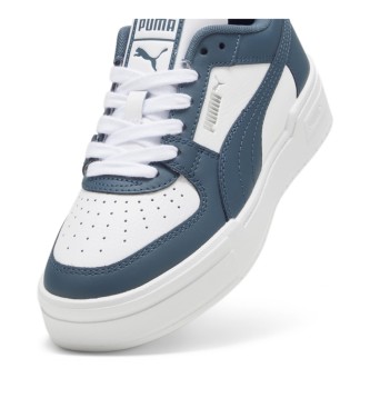 Puma CA Pro Classic sapatos de couro branco, azul