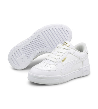 Puma Sapatos de couro Pro Classic brancos