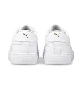 Puma Sapatos de couro Pro Classic brancos