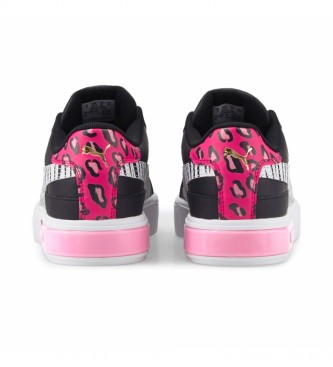 Puma Sneakers Cali Star Summer Roar Jr black, animal print 
