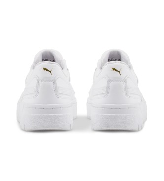 Puma Skórzane sneakersy Cali Dream w kolorze białym