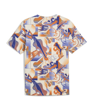 Puma T-shirt multicolore Classics Brand Love