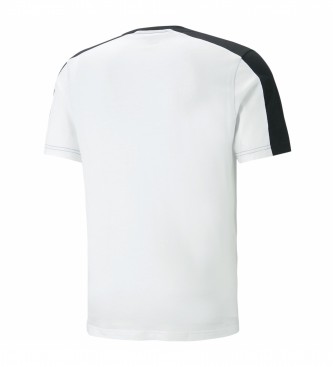 Puma T-Shirt Block Tape blanc