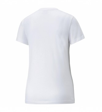 Puma Brand Love - T-shirt à logo métallisé blanc