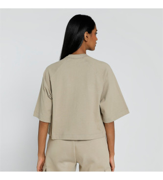 Puma T-shirt Klassiekers + Oversized taupe