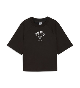 Puma T-shirt Classics Play Paris nera