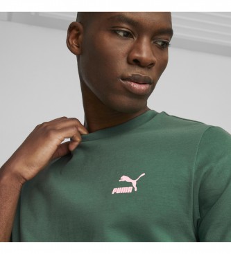 Puma T-shirt Clssicos Pequeno Logotipo Verde