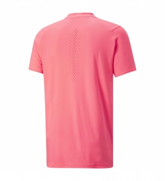 Puma T-shirt cor-de-rosa com manchas de nuvens