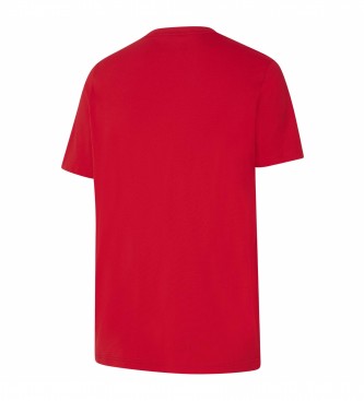 Puma T-shirt Colorblock Rouge