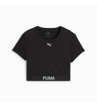 Puma Camiseta Crop Strong negro