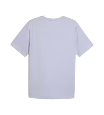 Puma Lilac mesh printed running shirt