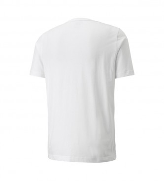 Puma T-shirt ESS+ 2 Col Logo blanc