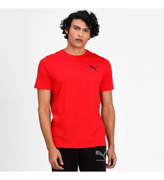 Puma T-shirt ESS Small Logo red 