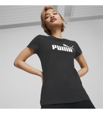 Puma Essentials+ Metallic Logo T-shirt black