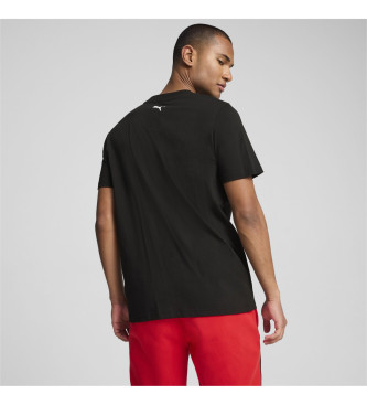 Puma Ferrari Race grafisch T-shirt zwart