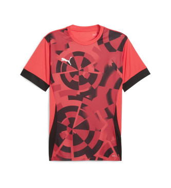 Puma T-shirt com grfico de golo vermelho