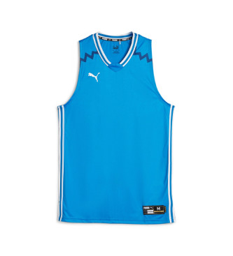 Puma T-shirt Hoops Team Game Jers di colore blu