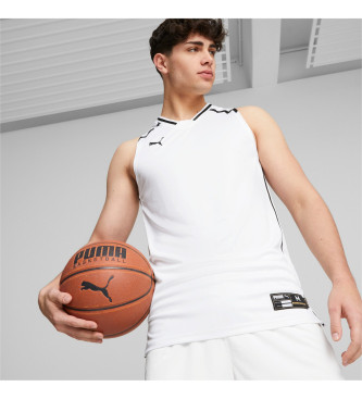 Puma Hoops Team Game Jers T-shirt hvid