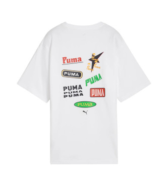 Puma Relaxed Road to unity T-shirt vit