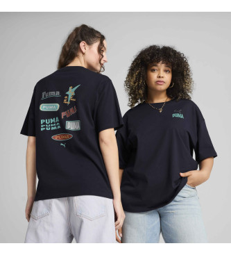 Puma Relaxed Road to unity T-shirt marine