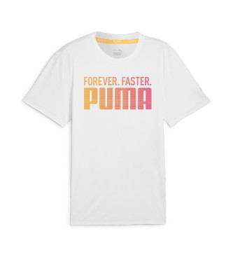 Puma T-shirt Run Favorties Forever blanc