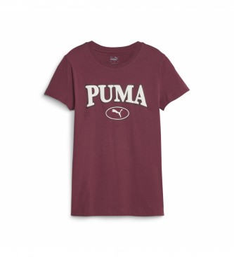 Puma T-shirt grafica squadra bordeaux
